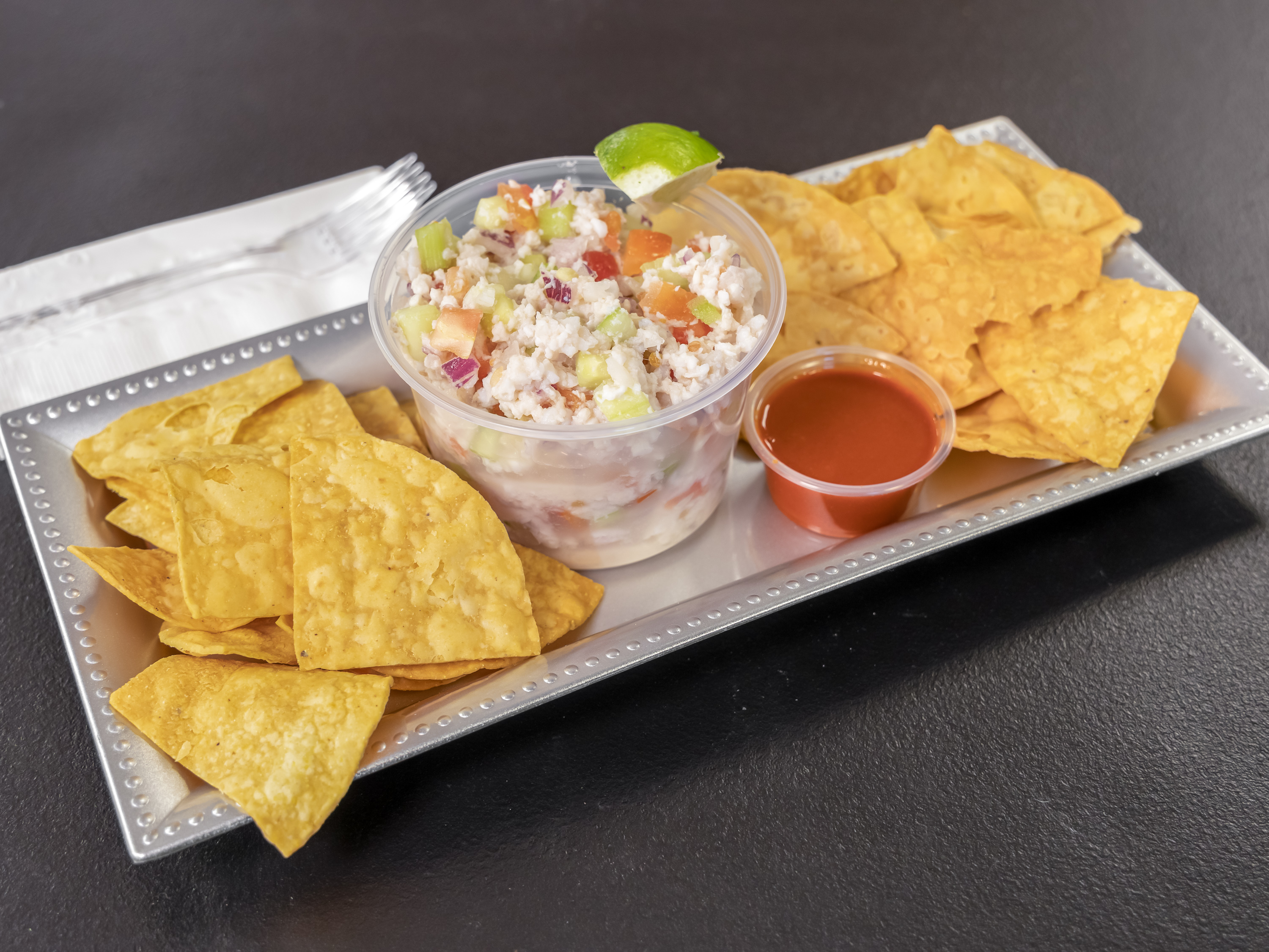 Order Fish Ceviche food online from Las Olas Meat Market store, San Jacinto on bringmethat.com