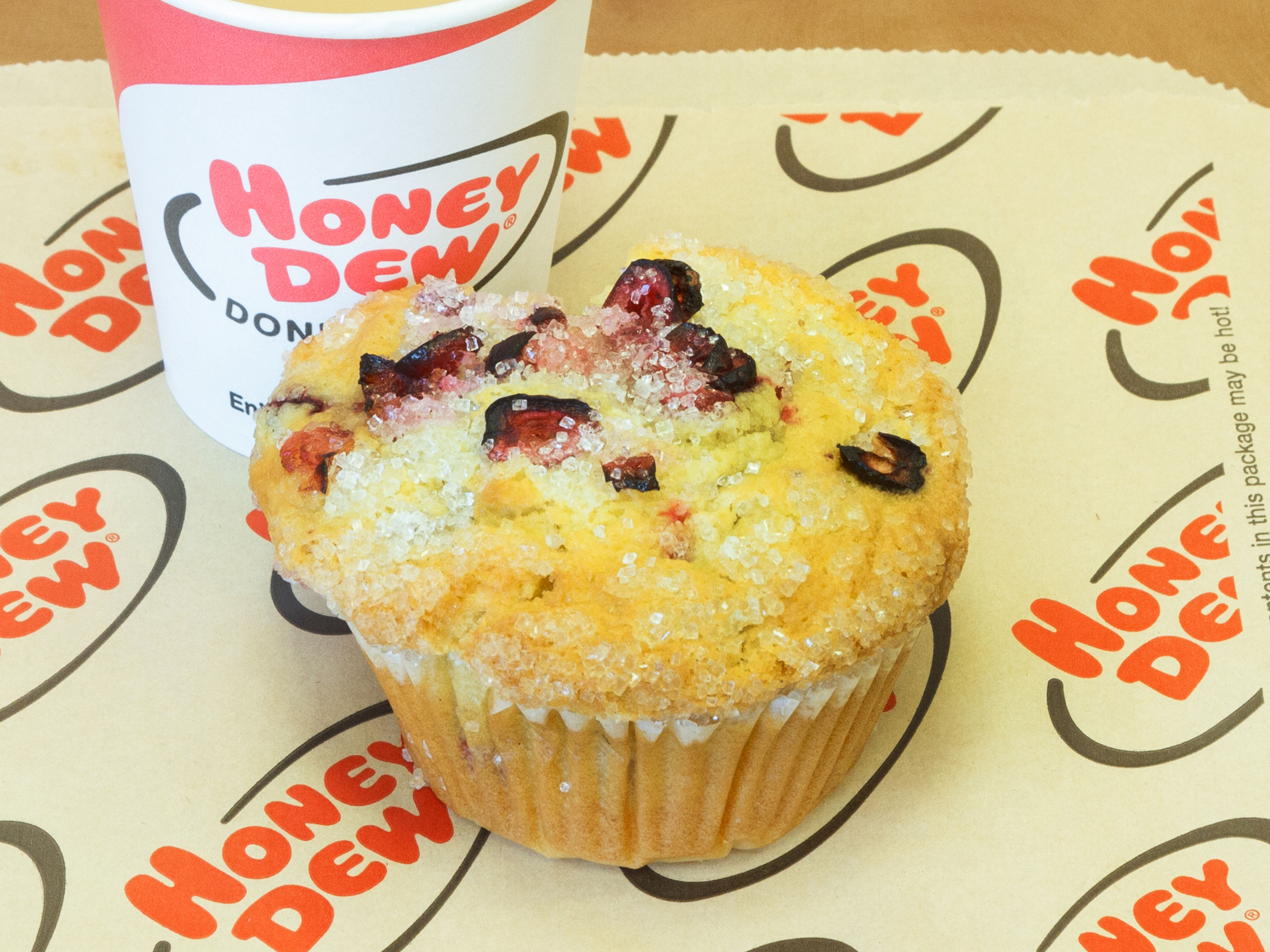 Order 2. 1 Muffin Combo food online from Honey Dew Donuts store, Danvers on bringmethat.com