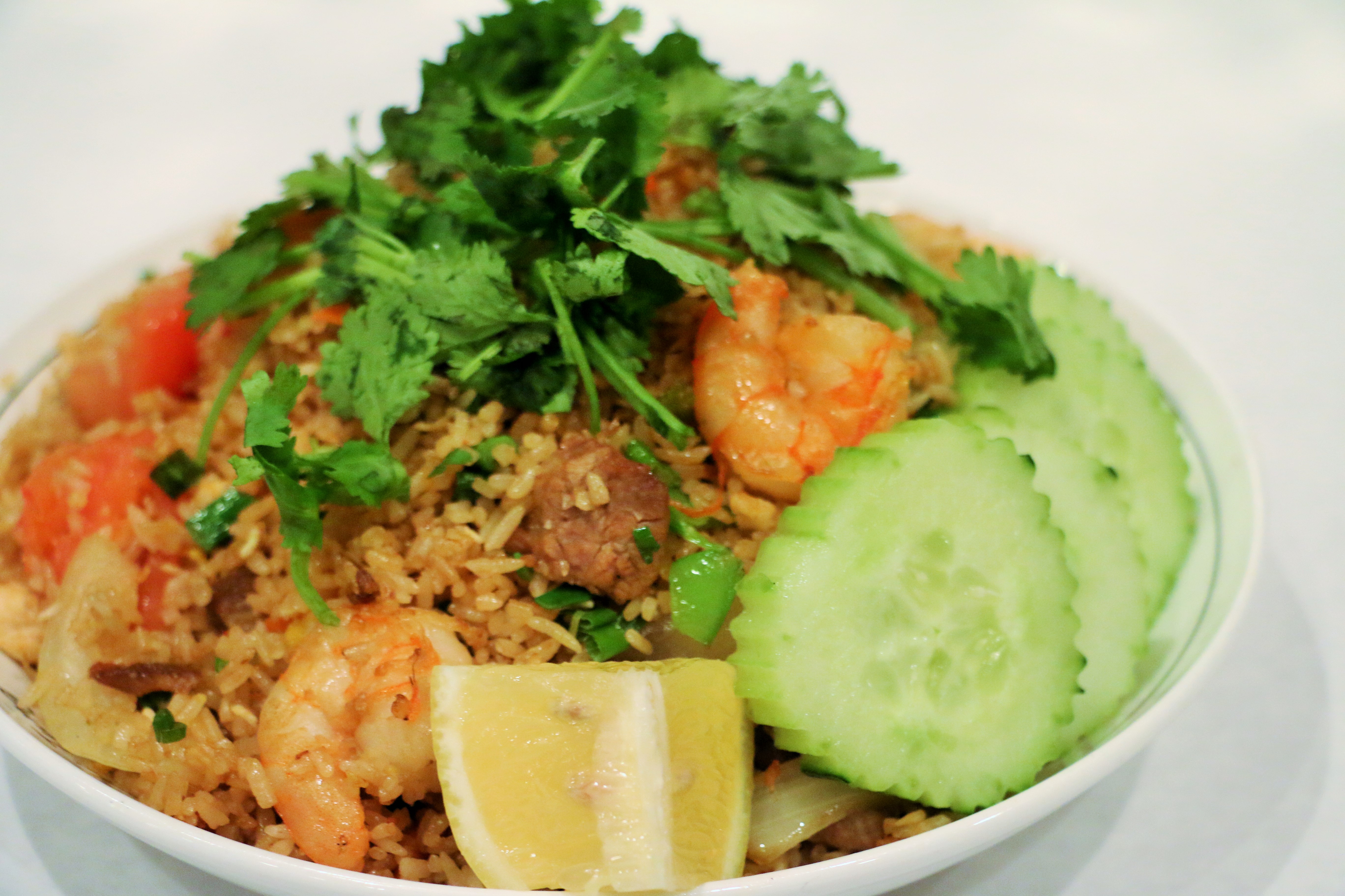 Order 330a. Thai Fried Rice food online from Chi Tung Chinese & Thai Restaurant store, Evergreen Park on bringmethat.com