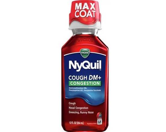 Order Vicks NyQuil Cough DM(12 fl oz), Berry Flavor, Relieves  food online from Pit Stop Liquor Mart store, El Monte on bringmethat.com