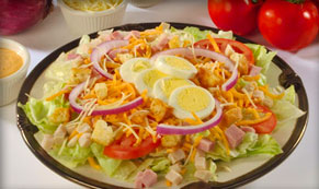 Order Chef Salad food online from Papa Saverios Pizzeria store, West Chicago on bringmethat.com