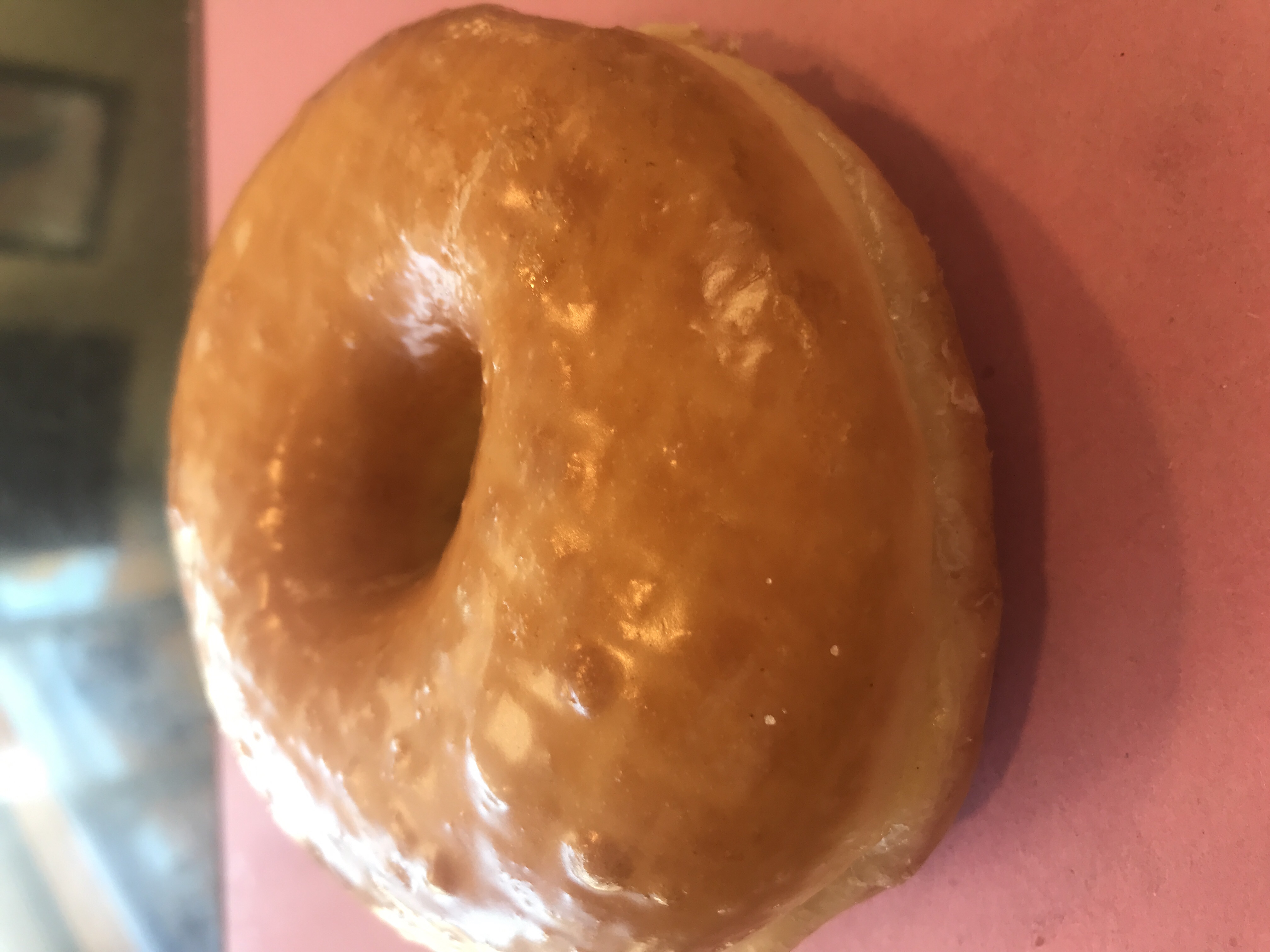 Order Glaze Round Donut food online from Angel Panama Lane Donuts store, Bakersfield on bringmethat.com