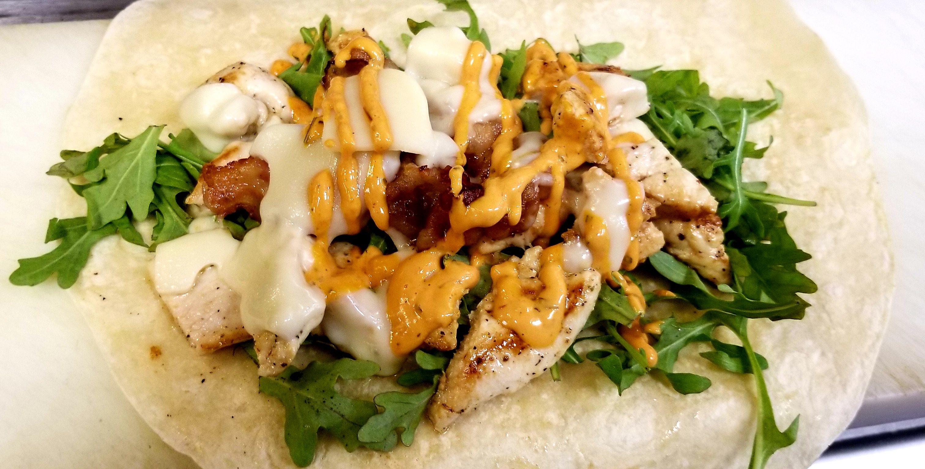 Order Grilled Chicken Arugula  food online from Bagels & More store, Edgewater on bringmethat.com