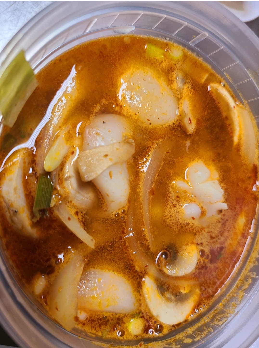 Order S1.Tomyum chicken (small) food online from Kin Thai store, High Point on bringmethat.com