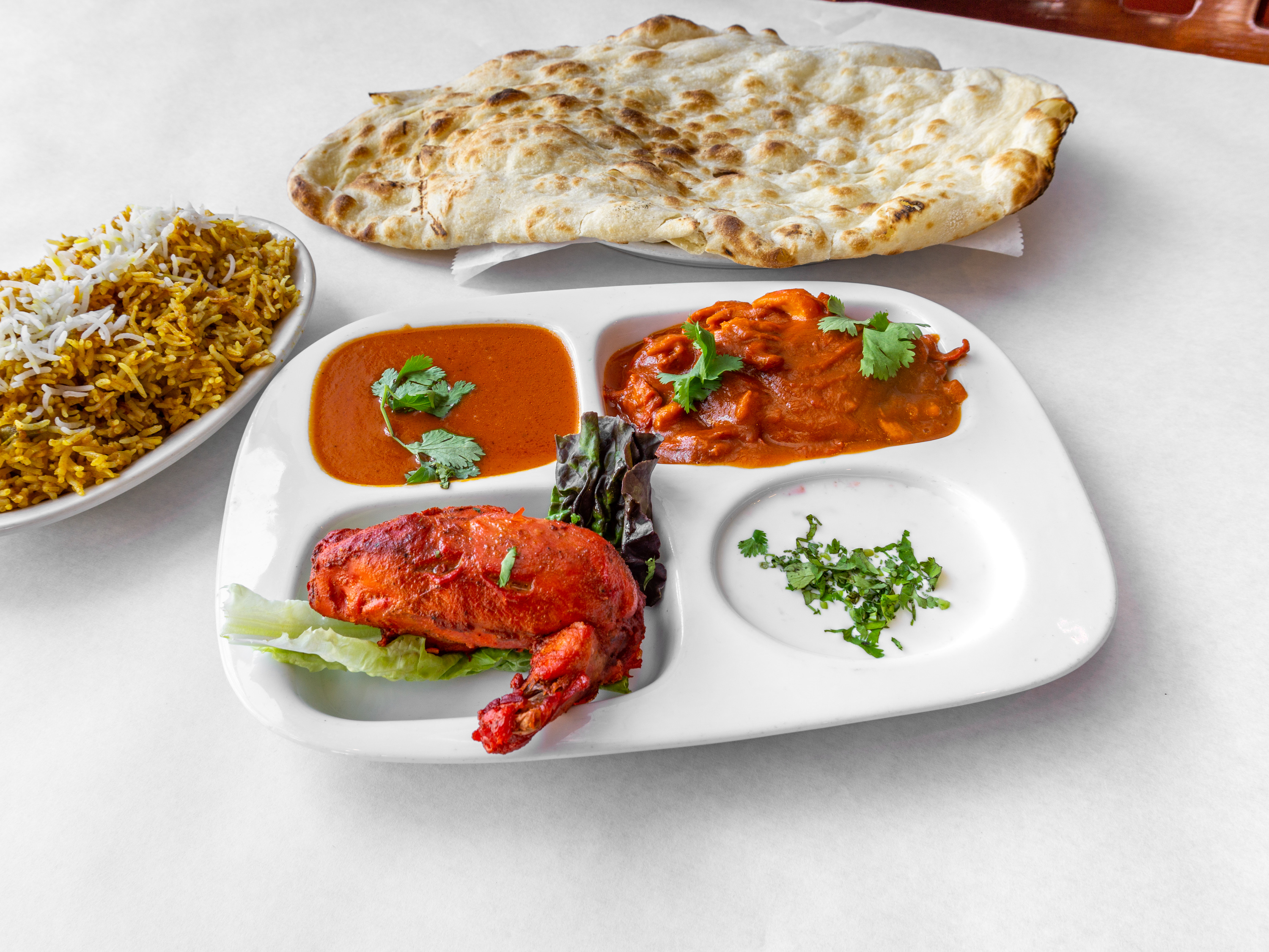 Order Chicken Tikka Combo food online from The Little India Restaurant store, Chicago on bringmethat.com