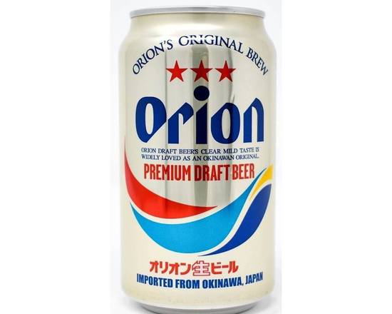 Order Orion Draft Beer 12oz food online from Tora Japanese Restaurant store, Boston on bringmethat.com
