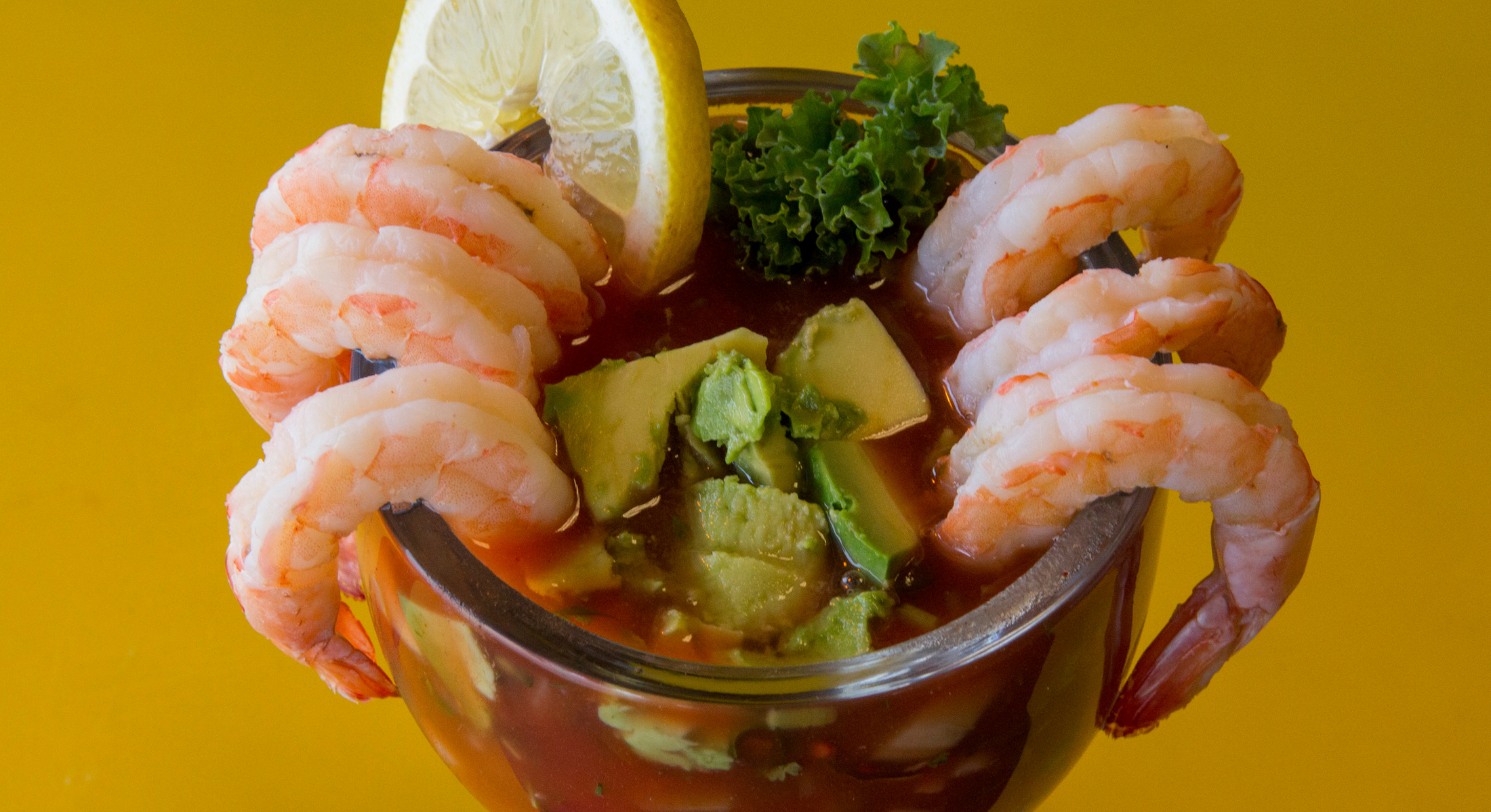Order Mexican Style Shrimp Cocktail food online from The Original Island Shrimp House store, Palos Park on bringmethat.com