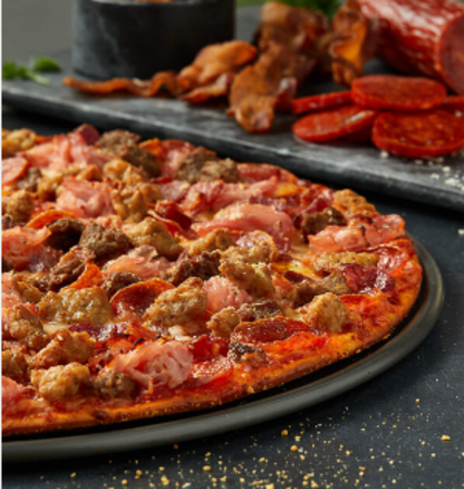 Order Serious Meat Pizza food online from Donatos Pizza store, Bowling Green on bringmethat.com
