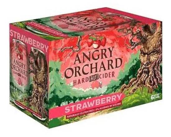Order Angry Orchard Strawberry Hard Cider (6PKC 12 OZ)-  food online from Starway Liquor store, Bell Gardens on bringmethat.com