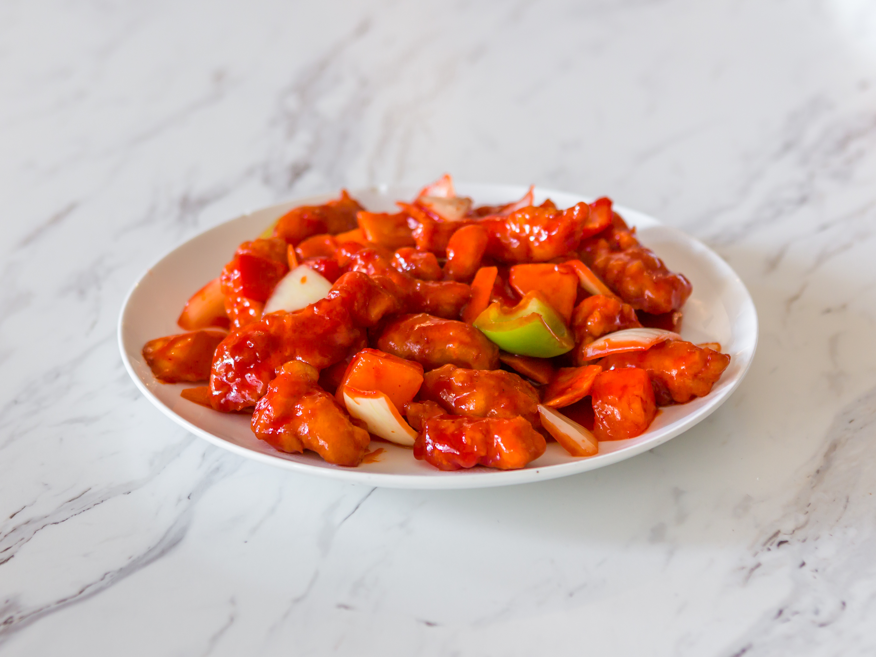 Order Sweet and Sour Chicken food online from Darda Seafood store, Milpitas on bringmethat.com