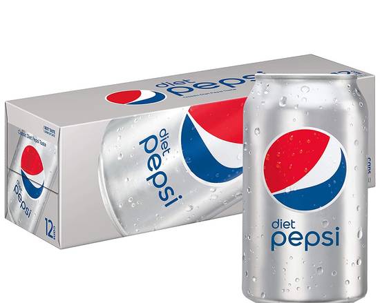 Order Diet Pepsi 12 pack food online from Power Market 3016 store, Chico on bringmethat.com