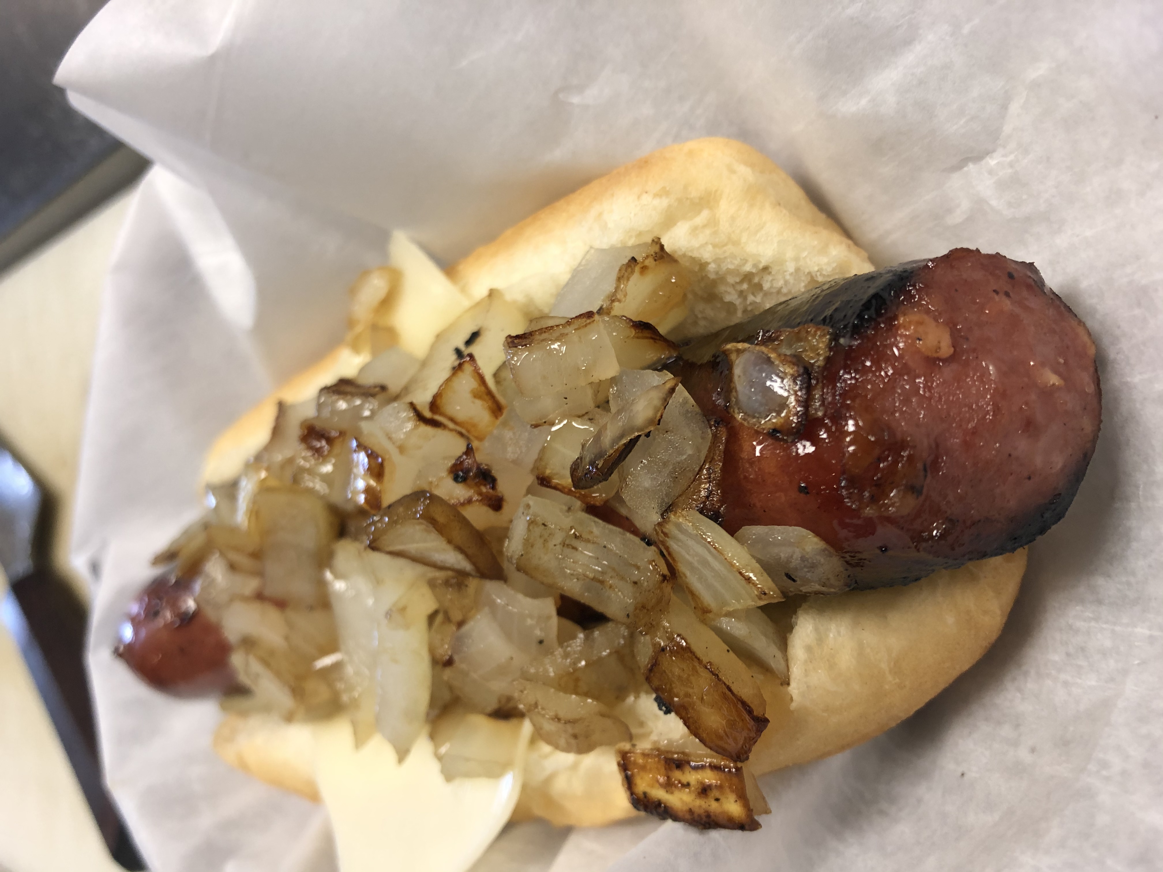 Order Smoked Polish Sandwich food online from Dog Daze Gourmet Hot Dogs store, Canton on bringmethat.com