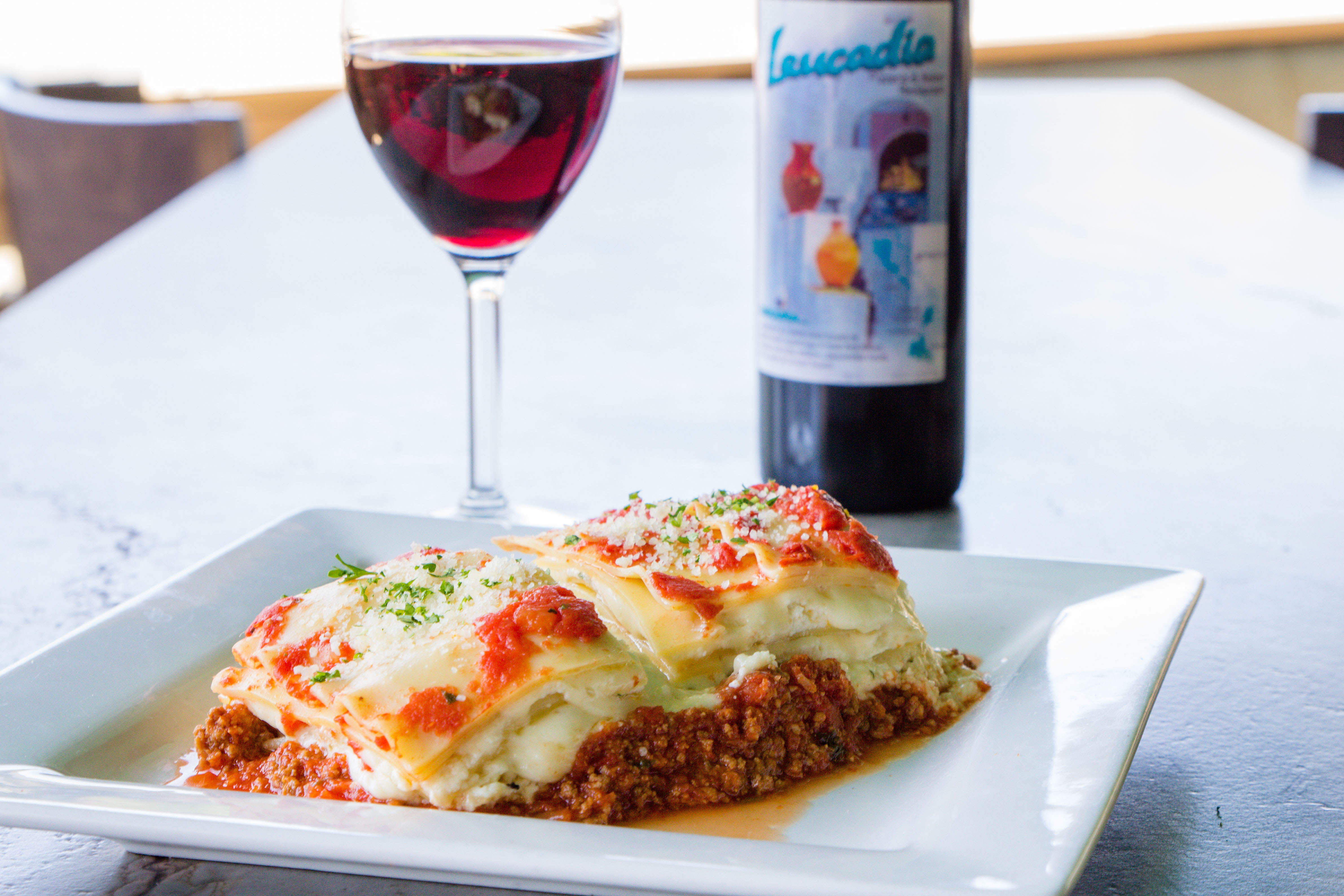 Order Cheesy Lasagna food online from Leucadia Pizzeria & Italian Restaurant - Encinitas store, Encinitas on bringmethat.com