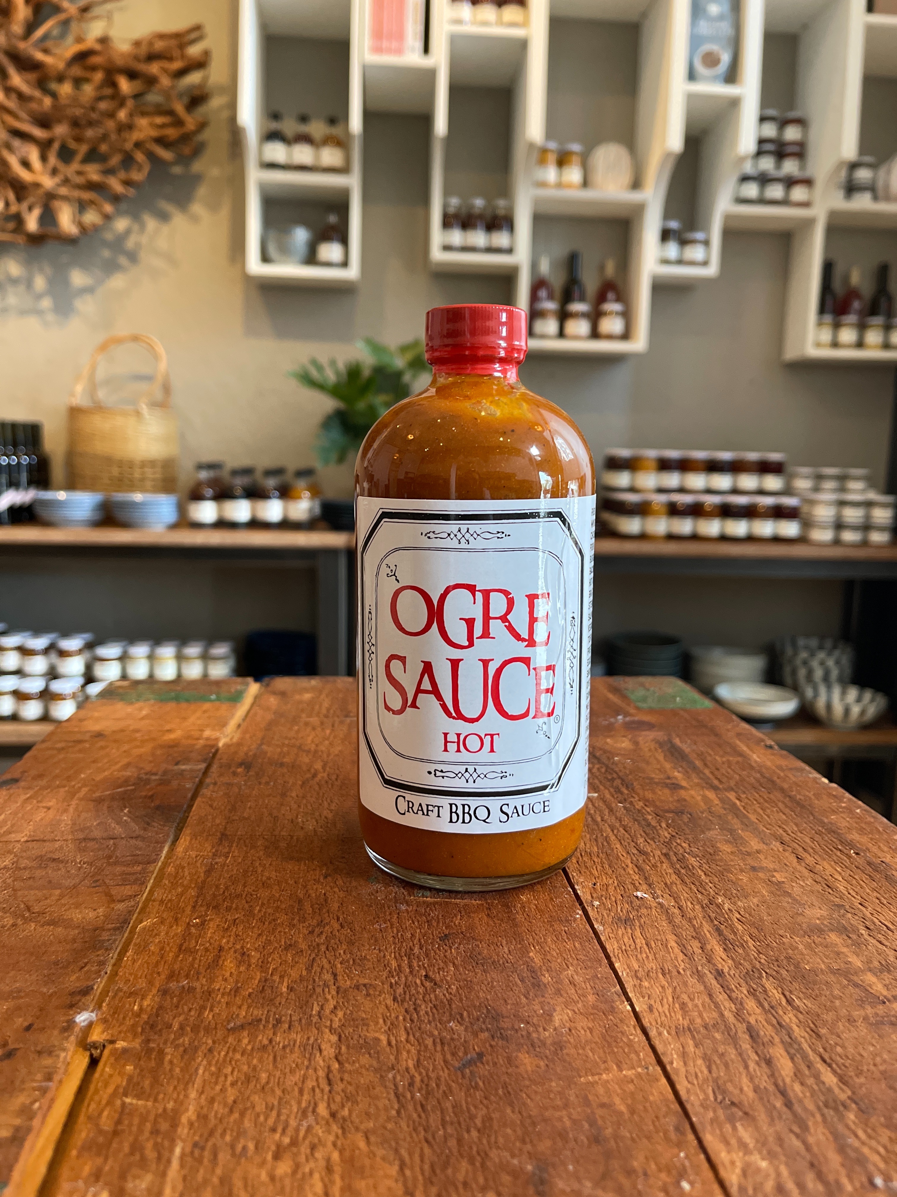 Order Ogre Sauce - Hot All Natural Craft BBQ Sauce food online from DC Noodles store, Washington on bringmethat.com