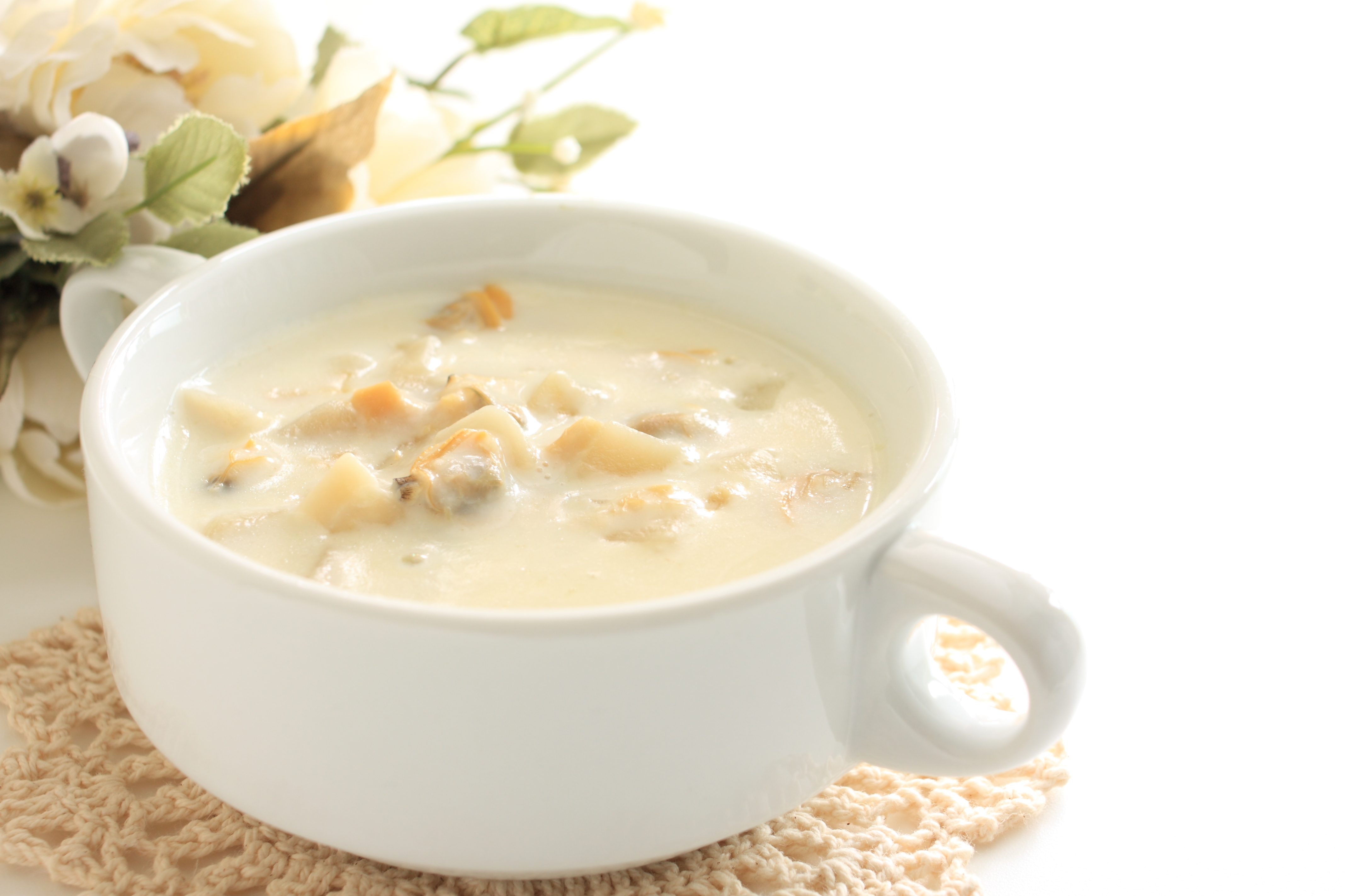 Order Clam Chowder Soup food online from Perfect Crab store, Sicklerville on bringmethat.com
