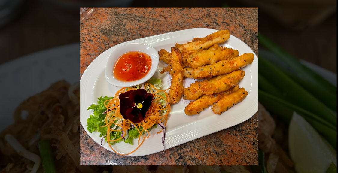 Order 1. Fried Taro food online from Thonglor Thai Bistro store, San Mateo on bringmethat.com