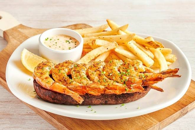 Order 6 Grilled Shrimp on the Barbie food online from Outback Steakhouse store, Cordova on bringmethat.com