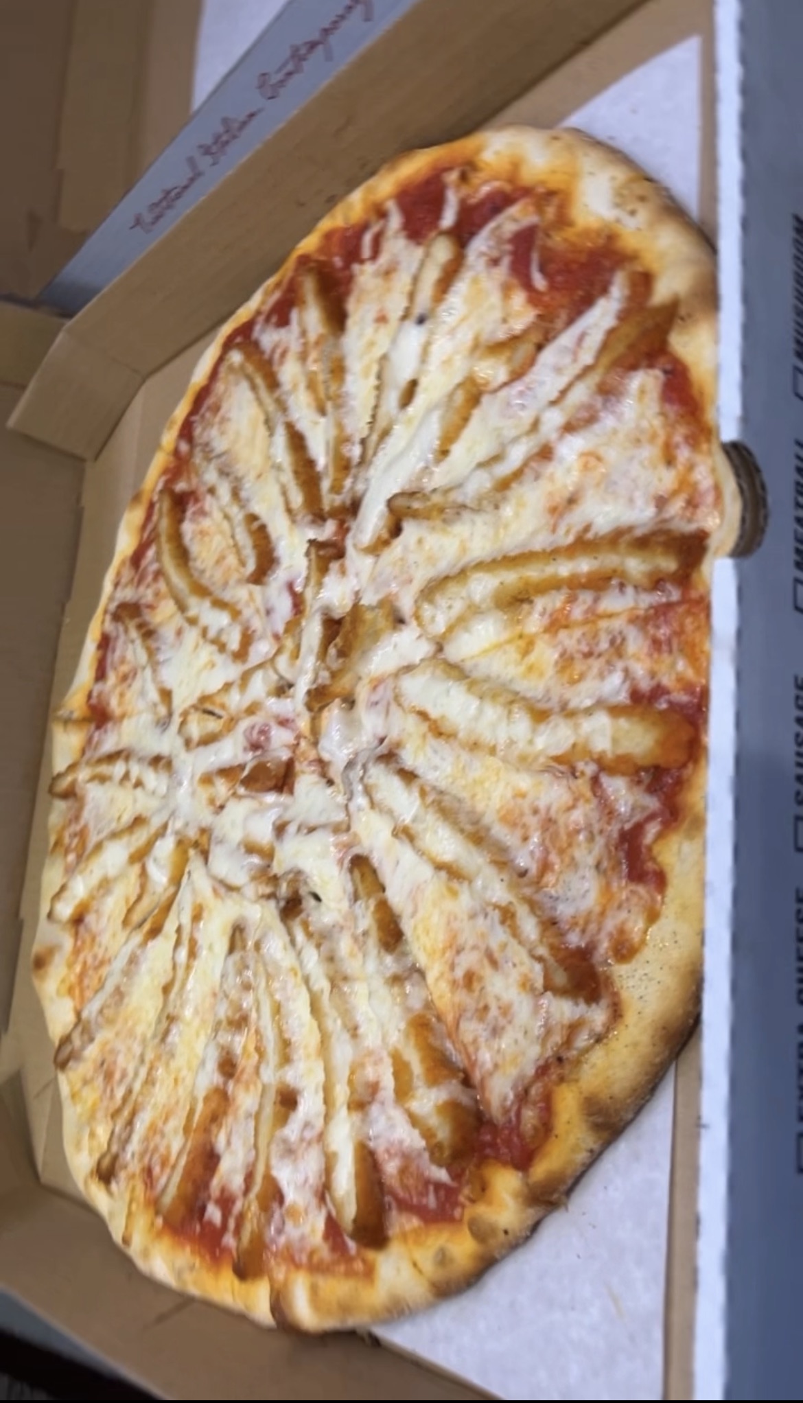 Order 16" Large Chicken Parm Pizza food online from Nino's Pizza & Restaurant store, Hillsdale on bringmethat.com