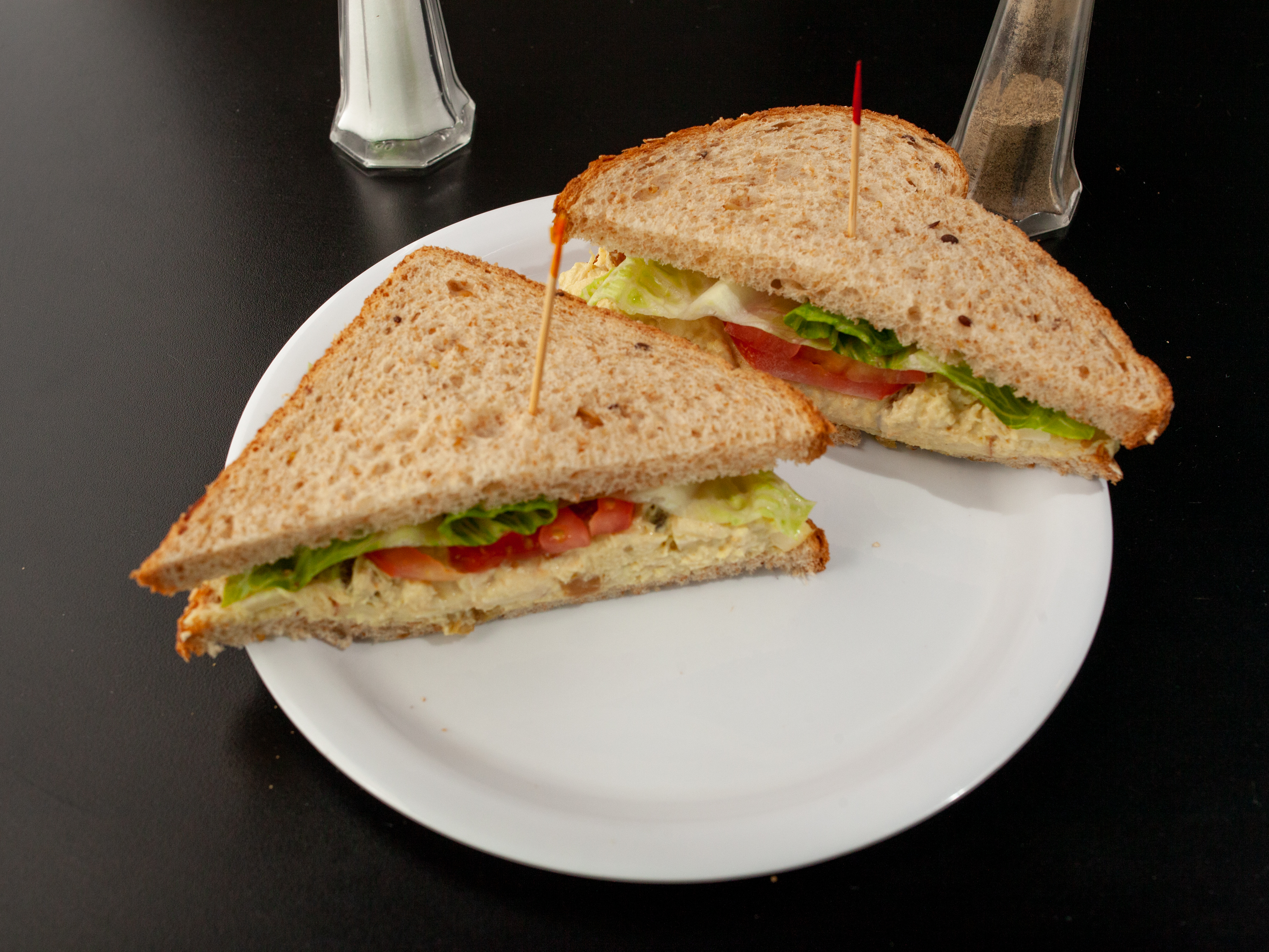 Order Apple Chicken Salad Cold Sandwich food online from Menlo Cafe store, Menlo Park on bringmethat.com