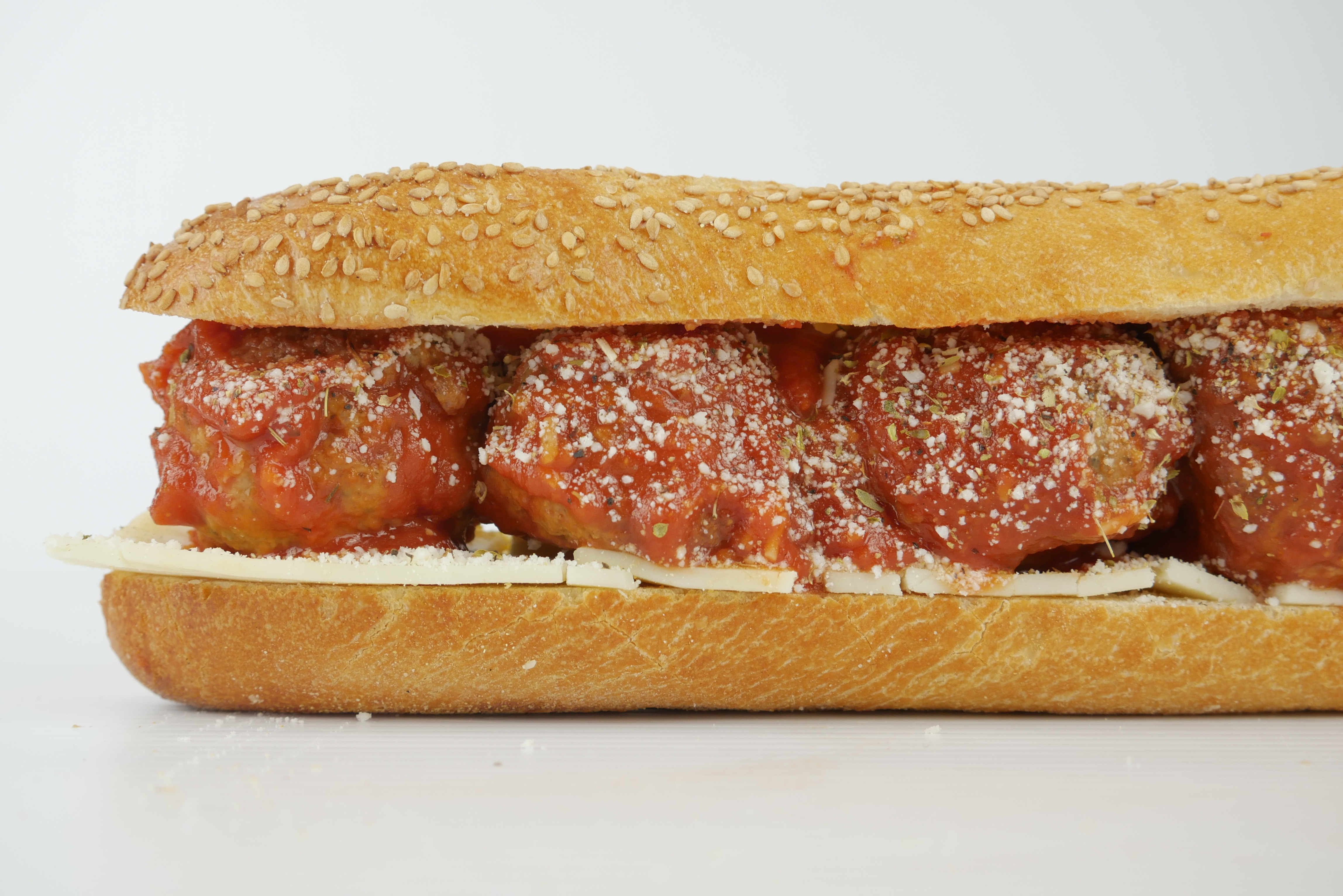 Order Old World Style Meatballs Hoagie food online from Primohoagies store, Evesham Township on bringmethat.com