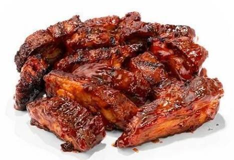 Order Rib Tip Dinner food online from Happy's Pizza store, Westland on bringmethat.com