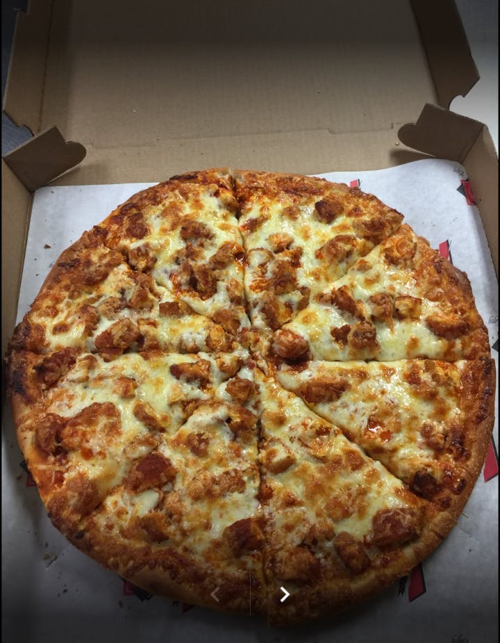 Order Buffalo Chicken Pizza - Small 10'' food online from Bryantville Pizza Kitchen store, Pembroke on bringmethat.com