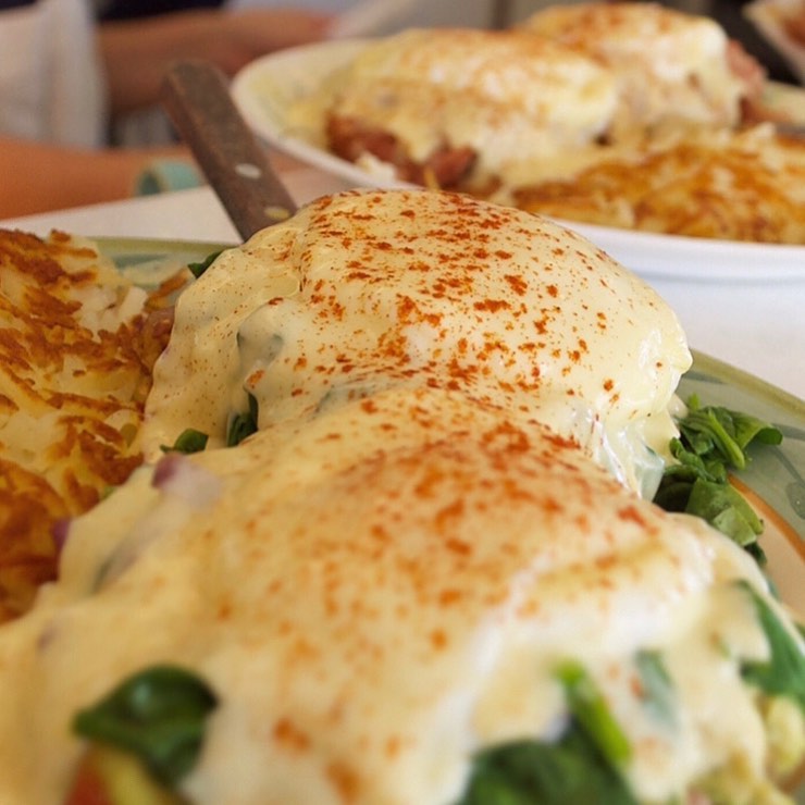 Order Eggs Benedict food online from The Cup Cafe store, Reno on bringmethat.com