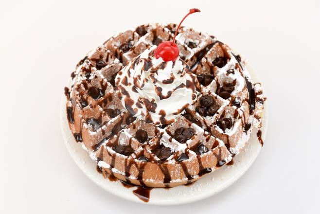 Order Chocolate Chip Waffle food online from Franks Grill store, Houston on bringmethat.com