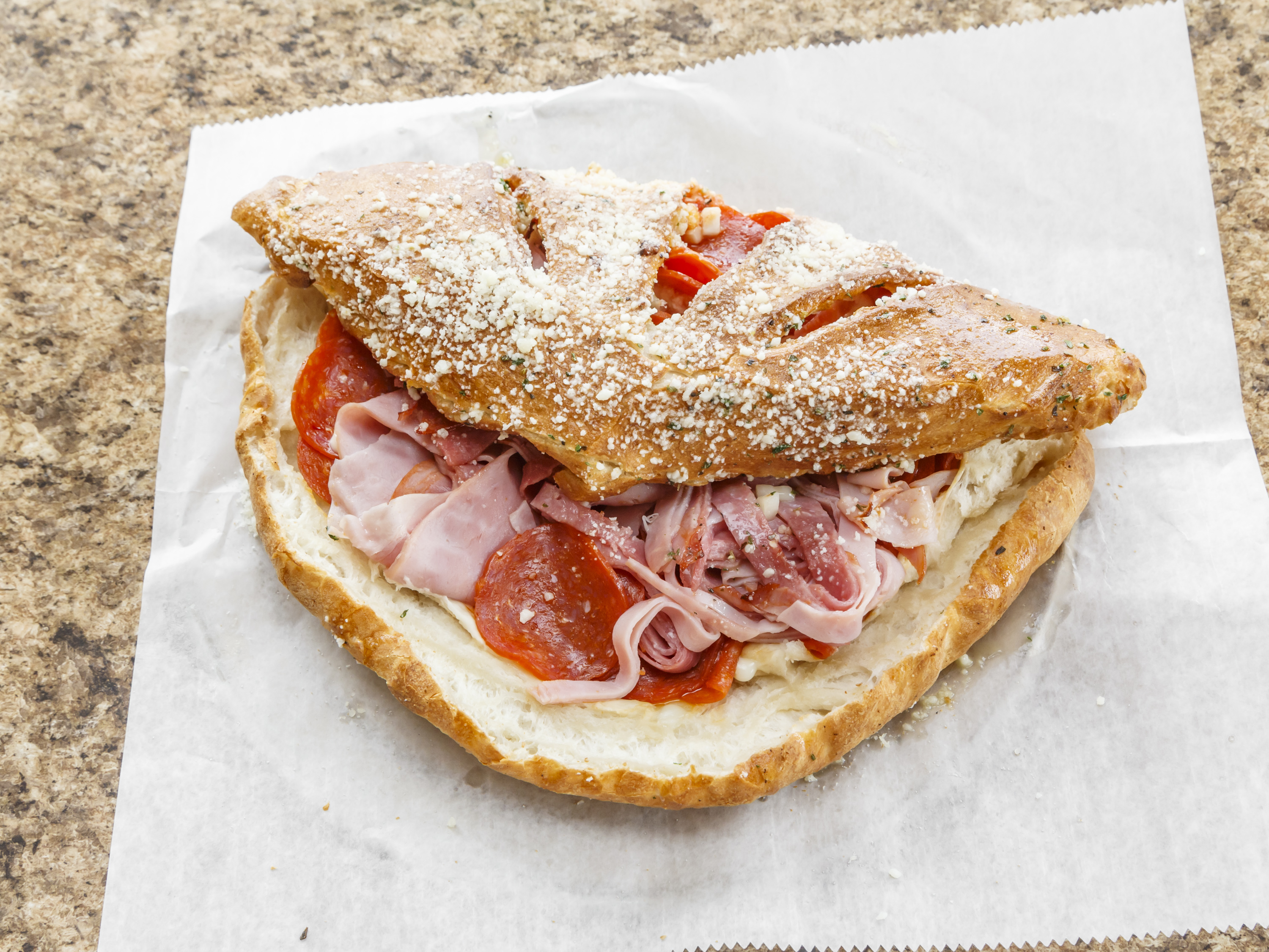 Order Italian Calzone food online from Pizza Palermo store, Crafton on bringmethat.com