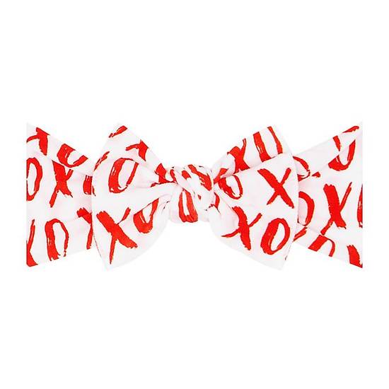 Order Baby Bling® "XO" Knot Headband in Red food online from Bed Bath & Beyond store, Lancaster on bringmethat.com
