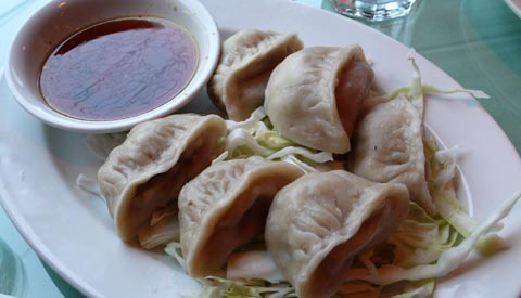 Order 6 Piece Steamed Dumplings food online from Dragon Phoenix Chinese Restaurant store, Meriden on bringmethat.com