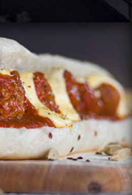 Order Meatball Sandwich food online from Knuckle Sandwiches store, Wichita Falls on bringmethat.com