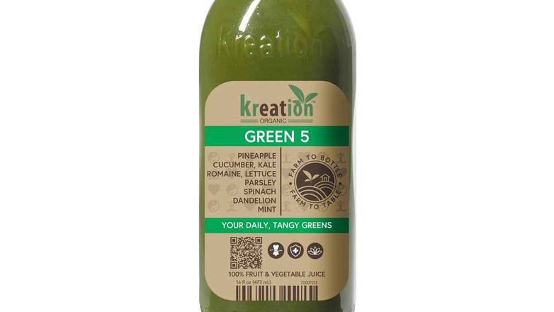Order Green 5 food online from Kreation store, Los Angeles on bringmethat.com