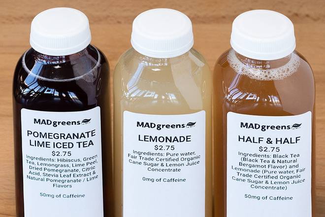 Order FRESH TEAS AND LEMONADES food online from Mad Greens store, Centennial on bringmethat.com