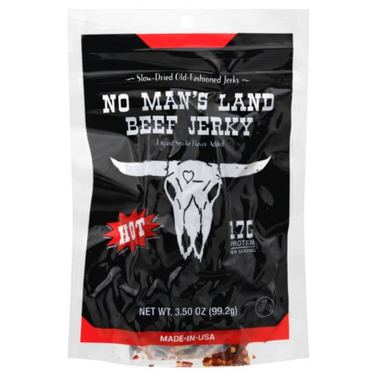 Order No Mans Land Hot Jerky 3.25oz food online from Casey store, Millstadt on bringmethat.com