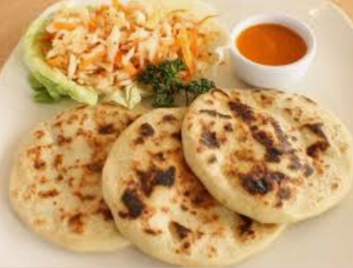 Order Meal Pork Pupusas food online from Meños Place store, Mesa on bringmethat.com