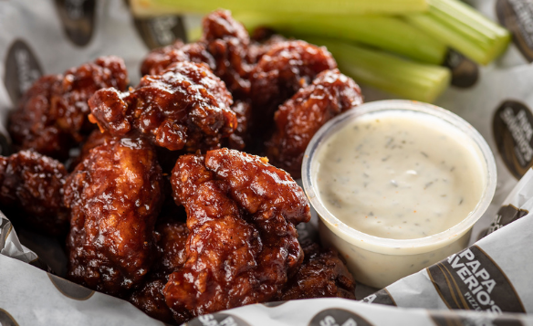 Order Boneless Buffalo Wings food online from Papa Saverios Pizzeria store, West Chicago on bringmethat.com