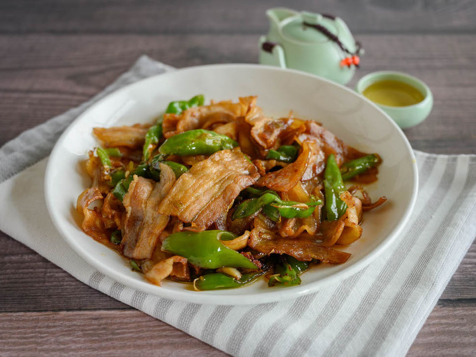 Order Farmers Style Stir Fried Thin Sliced Pork 农家小炒肉 food online from Lao Sze Chuan Chinese Restaurant store, Champaign on bringmethat.com