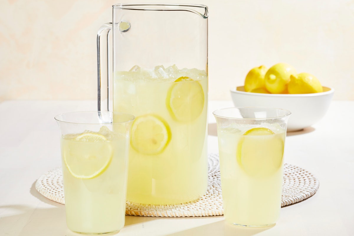 Order GALLON STRAWBERRY LEMONADE food online from California Pizza Kitchen store, Hollywood on bringmethat.com