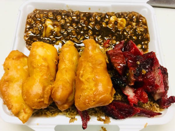 Order D10. Boneless Ribs, Chicken Fingers and Fried Rice Combo food online from New Hong Kong Village store, Medford on bringmethat.com
