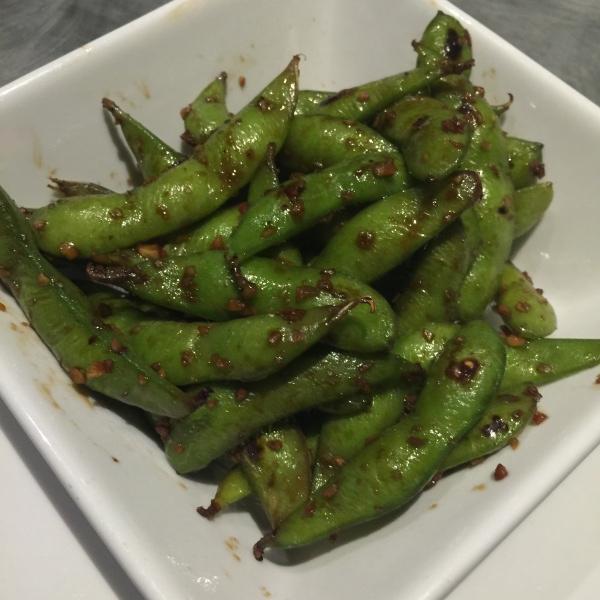 Order Sauteed Edamame food online from Sister Sushi store, Moorpark on bringmethat.com