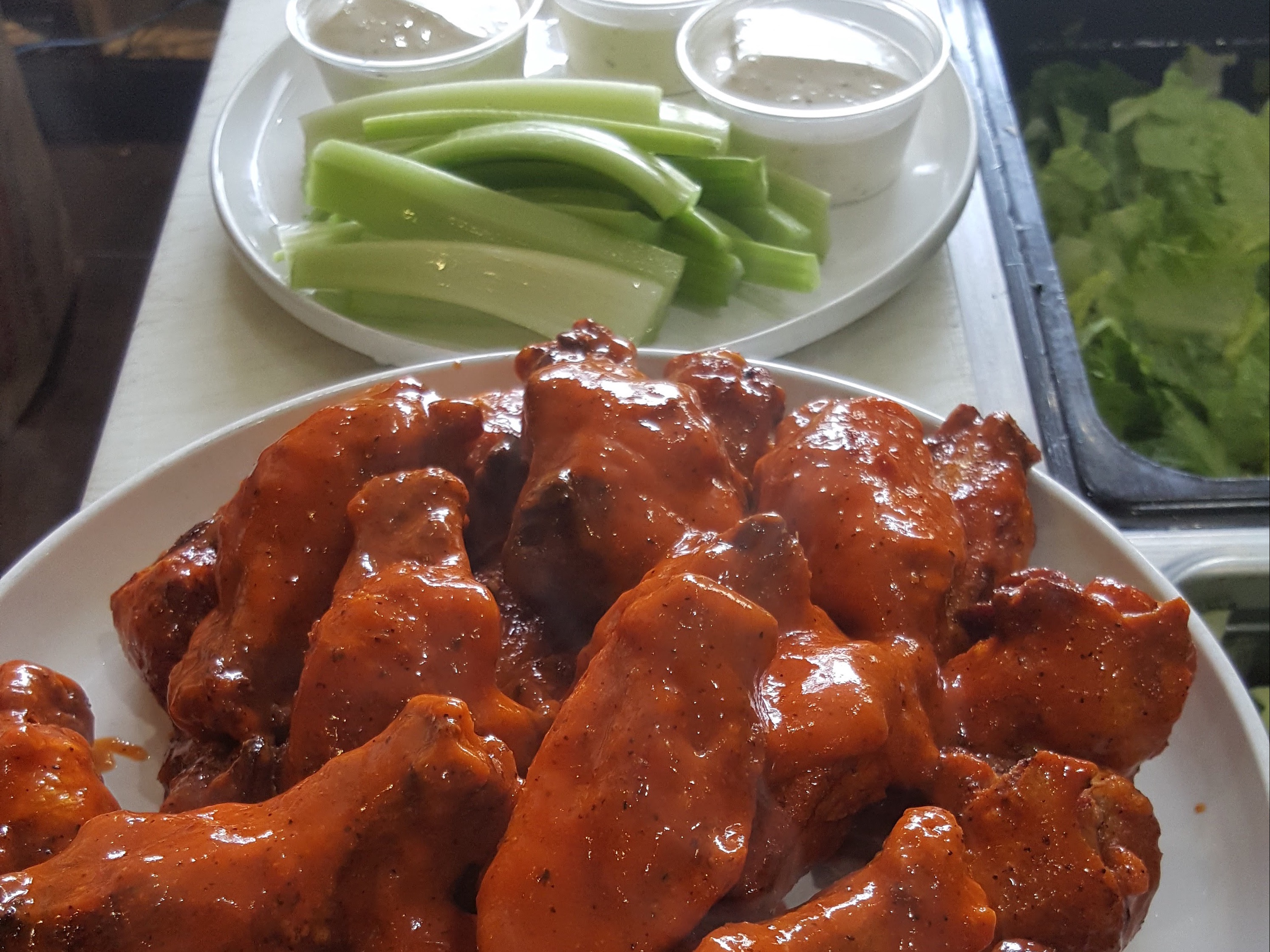 Order CATERING WINGS food online from The Original Pappas Pizza store, Stamford on bringmethat.com