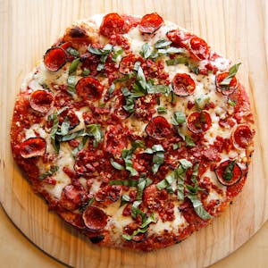 Order Pepperoni Trio food online from Mama Mimi's Take 'N Bake Pizza store, Columbus on bringmethat.com