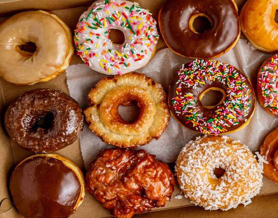 Order Assorted Dozen Donuts food online from Bosa Donuts store, Phoenix on bringmethat.com