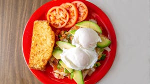 Order Huevos Rancheros Avocado food online from Falmouth Persy's Place store, Falmouth on bringmethat.com