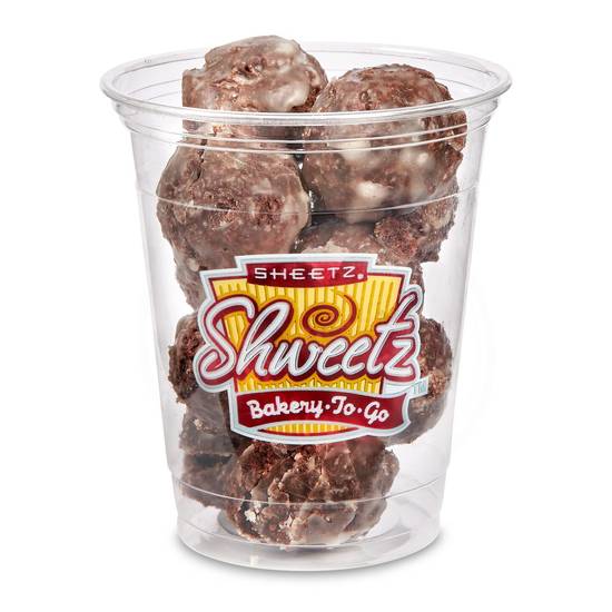 Order Shweetz Chocolate Donut Holes Cup food online from Sheetz store, Austintown on bringmethat.com