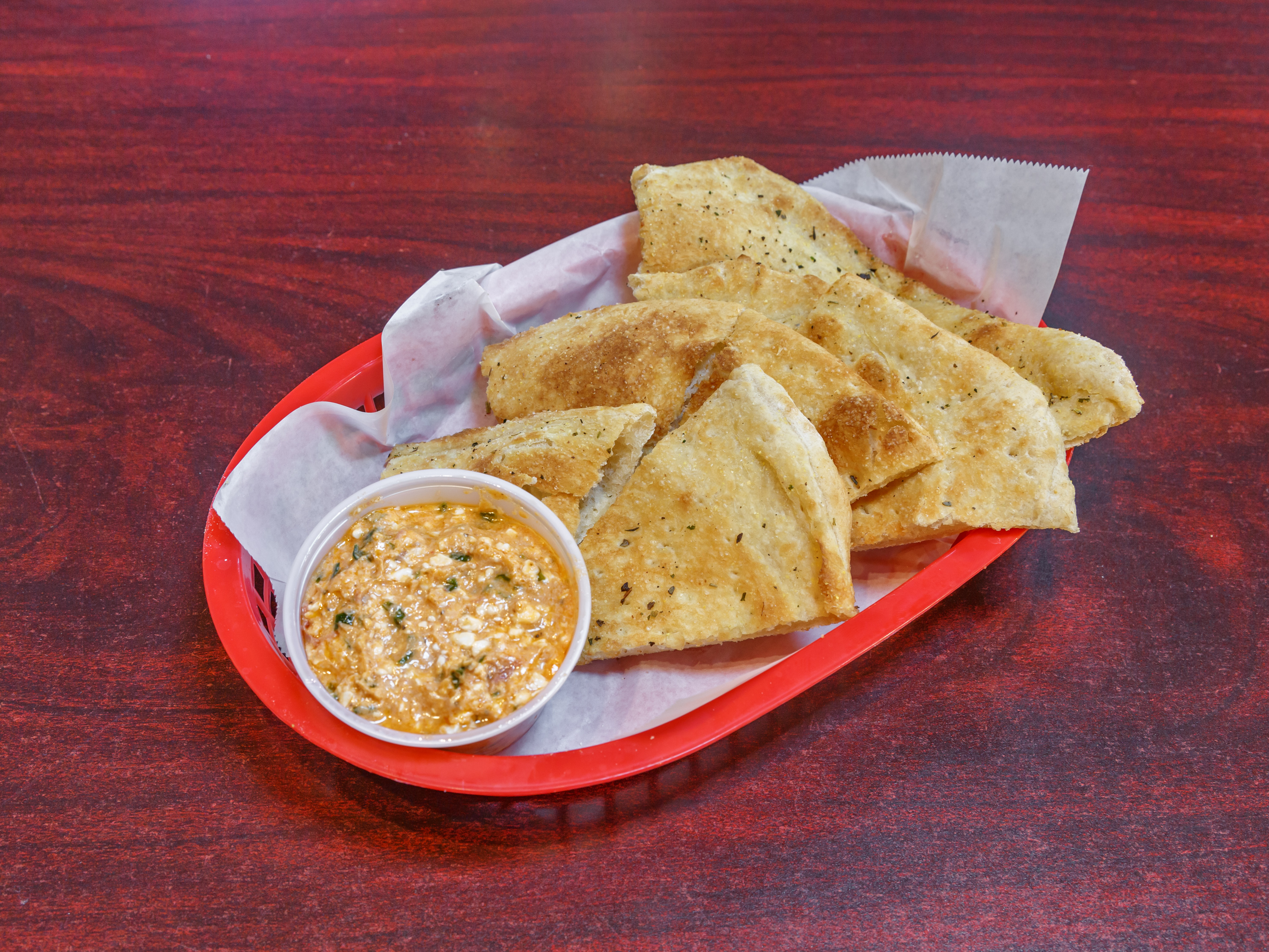 Order Spicy Feta Dip food online from Tailgate Brewery store, Nashville on bringmethat.com
