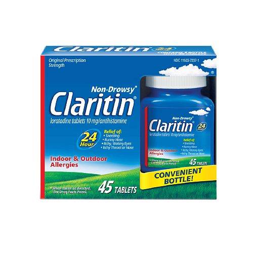 Order Claritin 24 Hour Allergy Relief Tablets - 30.0 ea food online from Walgreens store, Forney on bringmethat.com