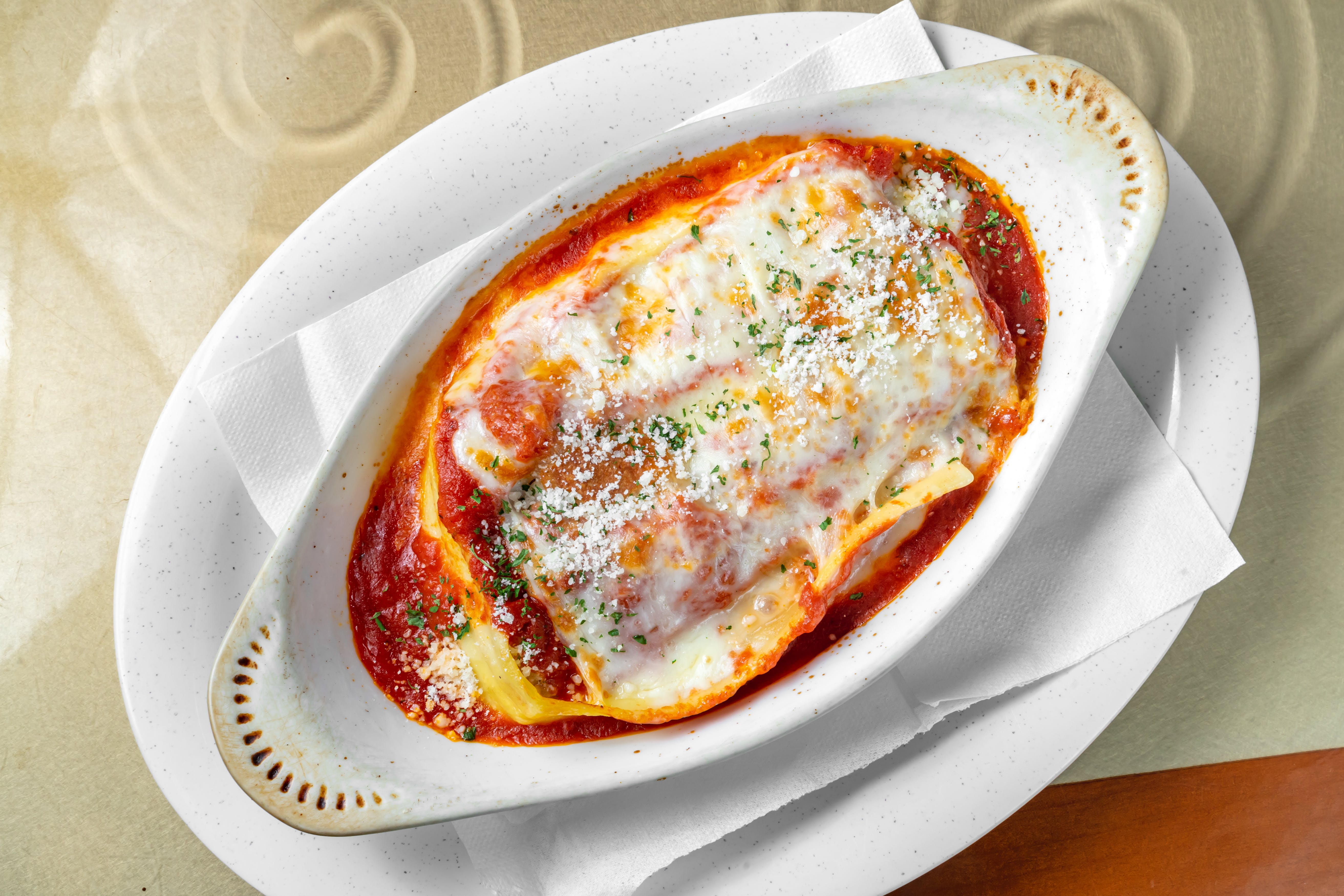 Order Lasagna - Pasta food online from My Pizzeria store, Fort Worth on bringmethat.com