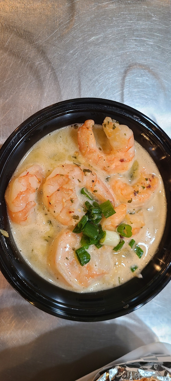 Order Shrimp Scampi & Grits food online from R & R Breakfast Spot store, Chino on bringmethat.com